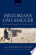 Historians on Chaucer PDF Book By Stephen Henry Rigby,Alastair J. Minnis