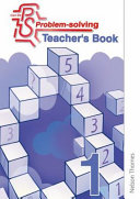 Can Do Problem Solving Year 1 Teacher's Book