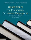 Basic Steps in Planning Nursing Research