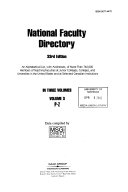 National Faculty Directory