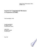 Institute for Computational Mechanics in Propulsion  ICOMP  Book