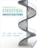 Introduction to Statistical Investigations Book