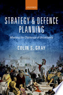Strategy and Defence Planning Book
