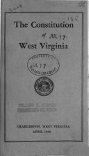 The Constitution of West Virginia    