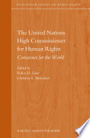 The United Nations High Commissioner for Human Rights Book