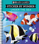 Brain Games Sticker by Number Under the Sea