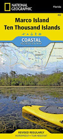 National Geographic Marco Island, Ten Thousand Islands Map