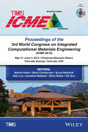Proceedings of the 3rd World Congress on Integrated Computational Materials Engineering  ICME Pdf/ePub eBook