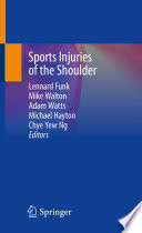 Sports Injuries of the Shoulder