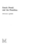 Enoch Powell and the Powellites Book