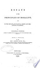 Essays on the Principles of Morality