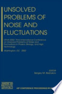 Unsolved Problems of Noise and Fluctuations Book