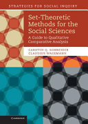 Set-Theoretic Methods for the Social Sciences