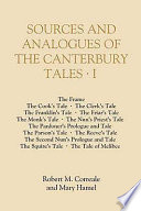 Sources and Analogues of the Canterbury Tales Book