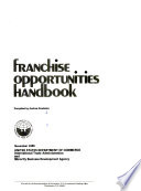 Franchise Opportunities Handbook Book