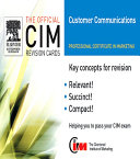 CIM Revision Cards  Customer Communications in Marketing 05 06