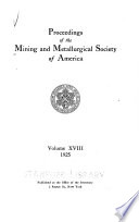 Proceedings of the Mining and Metallurgical Society of America PDF Book By Mining and Metallurgical Society of America