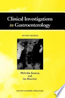 Clinical Investigations in Gastroenterology Book