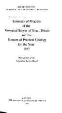 Summary of Progress of the Geological Survey of Great Britain and the Museum of Practical Geology