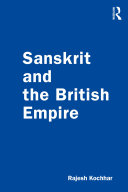 Sanskrit and the British Empire