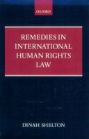 Remedies in International Human Rights Law