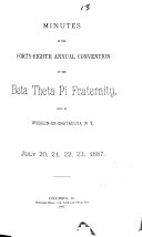 The Beta Theta Pi