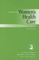 Guidelines For Women S Health Care