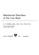 Mechanical Disorders of the Low Back Book