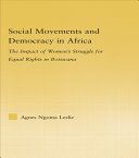 Social Movements and Democracy in Africa