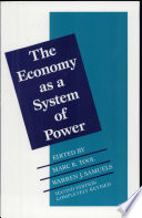 The Economy As a System of Power