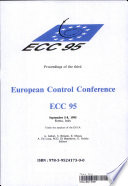 European Control Conference 1995 Book