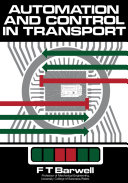 Automation and Control in Transport