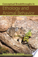 Conceptual Breakthroughs in Ethology and Animal Behavior Book