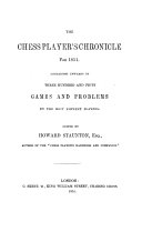 The chess player's chronicle