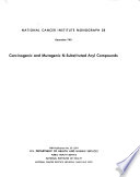 Carcinogenic and Mutagenic N substituted Aryl Compounds Book