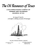The Oil Resources of Texas