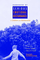 Handbook of Serious Emotional Disturbance in Children and Adolescents