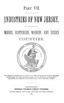 Industries of New Jersey: Morris, Hunterdon, Warren and Sussex counties