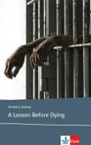 A Lesson Before Dying Book
