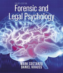 Cover of Forensic and Legal Psychology