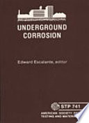 Underground Corrosion Book
