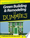 Green Building and Remodeling For Dummies Book PDF