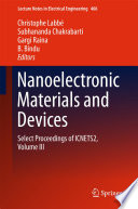 Nanoelectronic Materials and Devices Book