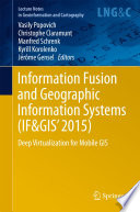Information Fusion And Geographic Information Systems If Gis 2015 