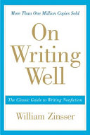 On Writing Well  30th Anniversary Edition