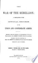 The War of the Rebellion