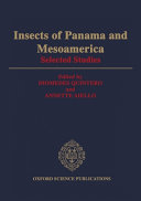Insects of Panama and Mesoamerica Book