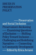 Preservation and Social Inclusion Book PDF