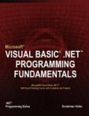 Microsoft Visual Basic  NET Programming Fundamentals Book