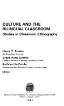 Culture and the Bilingual Classroom